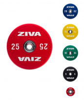 Диск бамперный ZIVA ZVO-BDPU-3703 10 кг